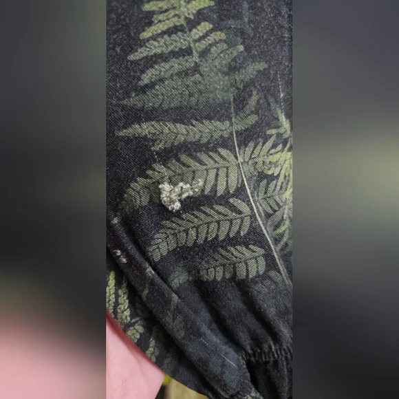 Disturbia Black and Green Leaf Print Dress - Picture 5 of 6